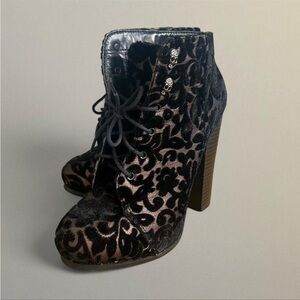 Gothic Lolita Styled Booties